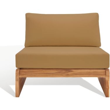 Julianne Brazilian Teak Patio Chair In Natural and Brown