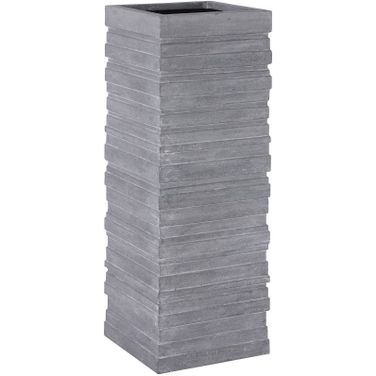 June Extra Large Square Planter In Gray