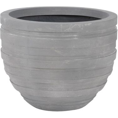June Extra Small Planter In Raw Gray