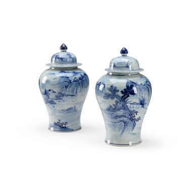 June Set of 2 In Blue
