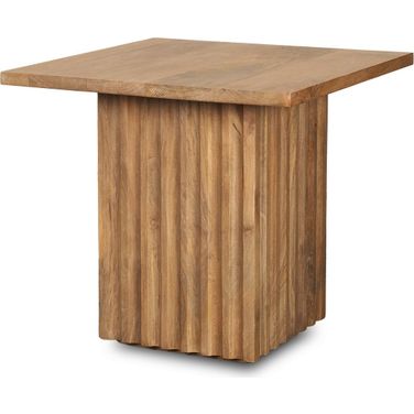June Side Table In Light Brown