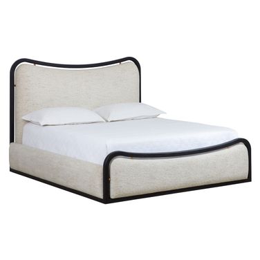 Junia King Platform Bed In Hailey Moon