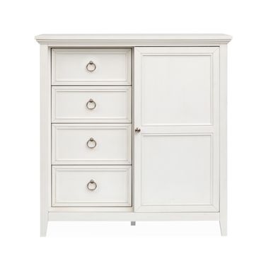 Juniper Hill Door Chest In Whisper White