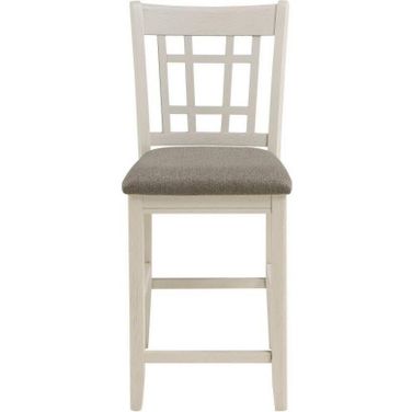 Junipero Brown Counter Height Chair Set Of 2