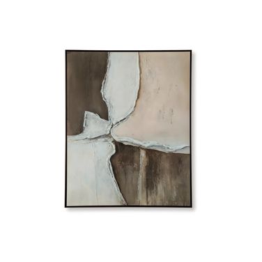 Junward Wall Art In Tan and Brown and White