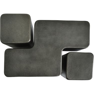 Juri Occasional Table Set In Graphite