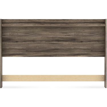 Jusika King Panel Headboard In Brown