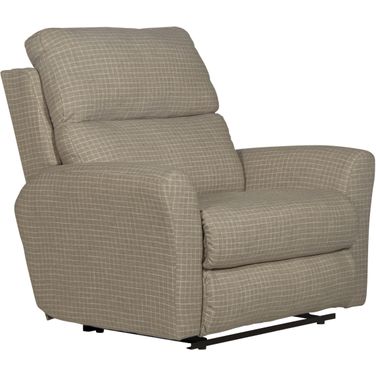 Justine Lay Flat Extra Wide Recliner In Sandstone