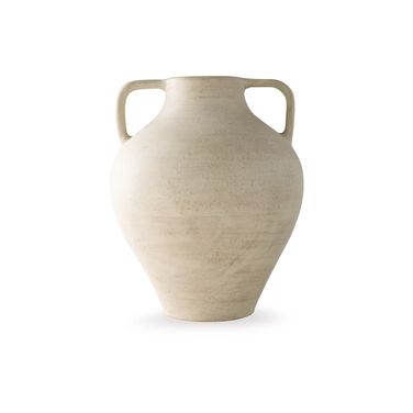 Justy Vase In Antique Beige