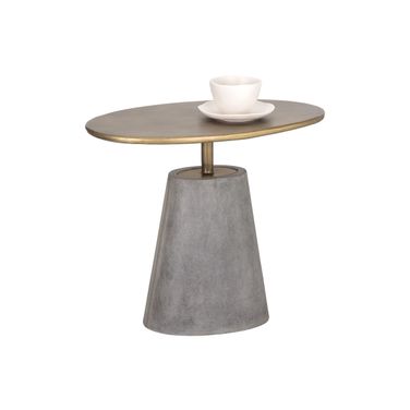 Kadin Side Table In Grey