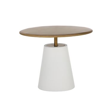 Kadin Side Table In White