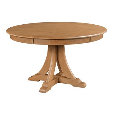 Kafe 54 Inch Round Quad Table In Cappuccino