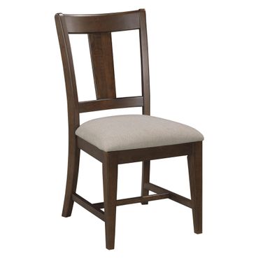 Kafe Splat Back Chair Set of 2 In Mocha