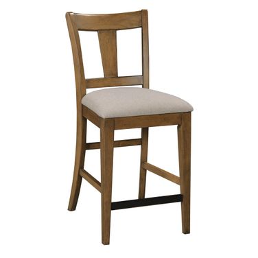 Kafe Tall Splat Back Chair Set of 2 In Latte
