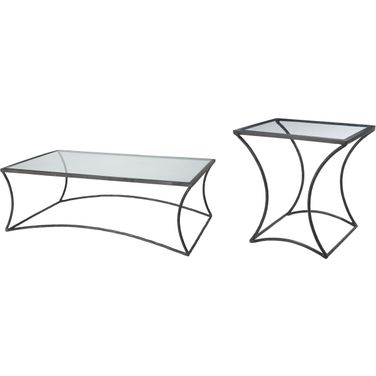 Kai Occasional Table Set In Black