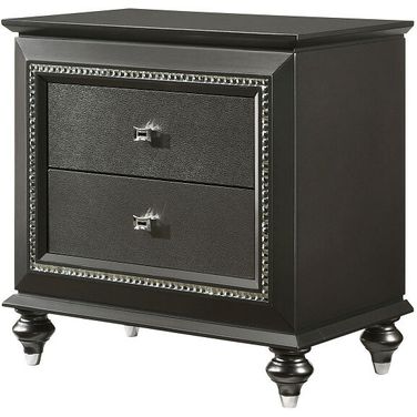 Kaitlyn Nightstand (Metallic Gray)