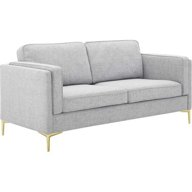 Kaiya Fabric Sofa In Light Gray