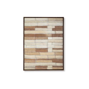 Kalanmore Wall Art In Tan and Brown and White