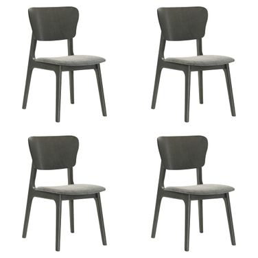 Kalia Dining Chair Set of 4 In Gray