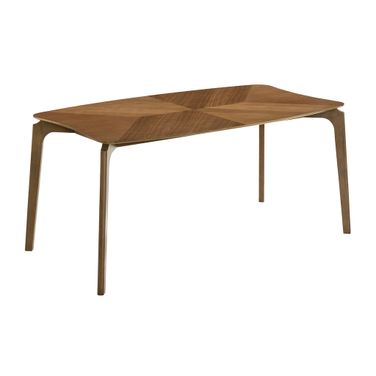 Kalia Wood Dining Table In Brown