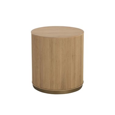 Kalla Side Table In Rustic Oak