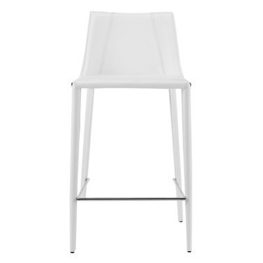 Kalle Counter Stool In White