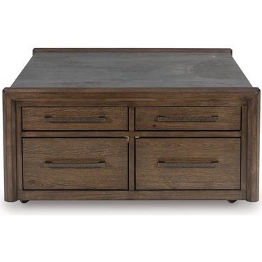 Kallenny Coffee Table In Gray and Brown
