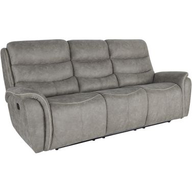 Kamari Sofa with Duel Recliner In Gray