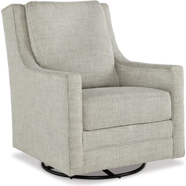 Kambria Fog Swivel Glider Accent Chair