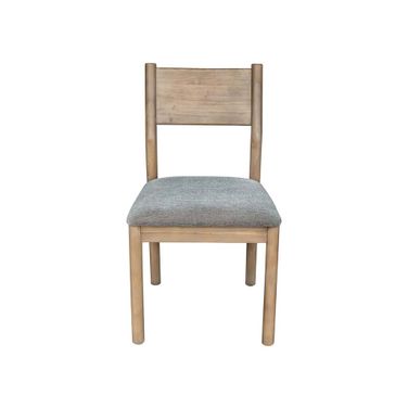 Kamelia Dining Chair Set of 2 In Sand and Grey
