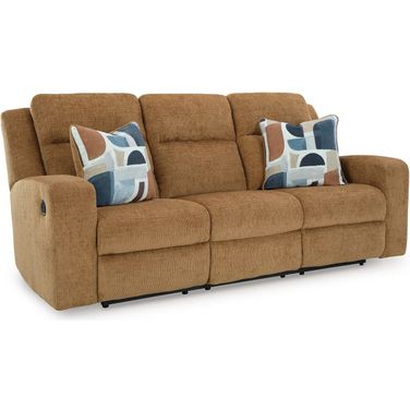 Kanlow Reclining Sofa In Honey