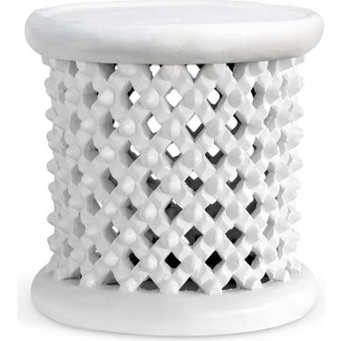 Kano Side Table In Chalk White