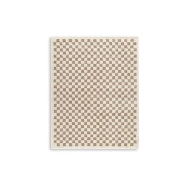 Karamen Large Rug In Taupe/Ivory
