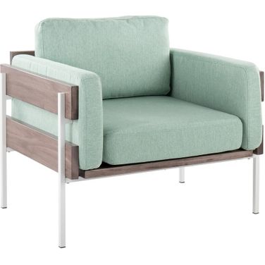Kari Accent Chair In Grey