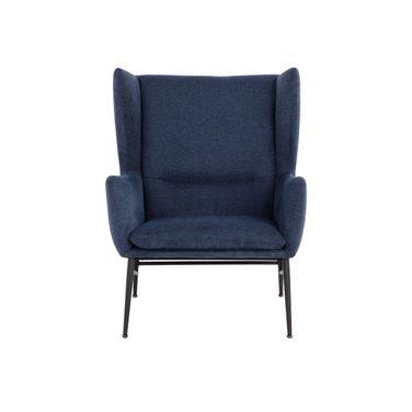 Kasen Lounge Chair In Belfast Navy