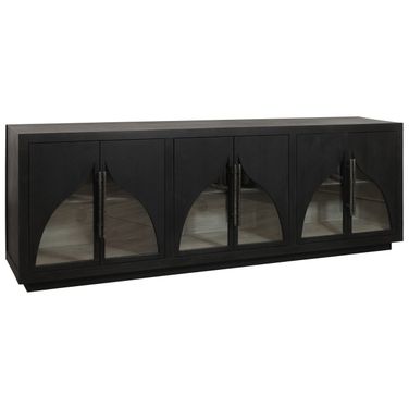 Kate 6-Door Sideboard In Dark Brown
