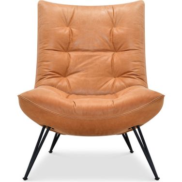 Kayne Accent Chair In Brown and Black