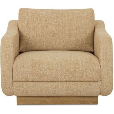 Keane Lounge Chair In Ochre