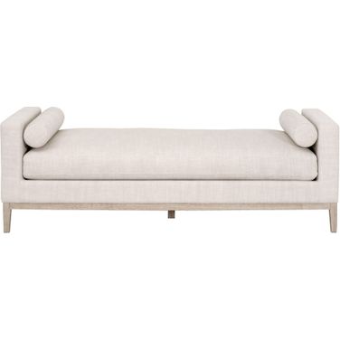 Stitch and Hand Keaton Daybed In Bisque and Natural Gray