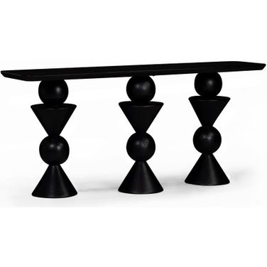 Kebab Console Table In Charcoal