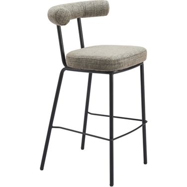 Kede Barstool In Green Tweed