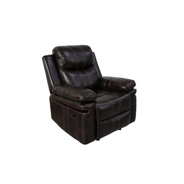 Kellen Glider Recliner with Power Footrest In Brown