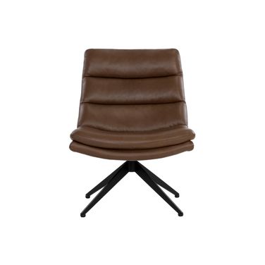 Keller Swivel Lounge Chair In Missouri Mahogany