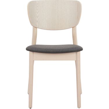 Kellua Dining Chair Set of 2 Gray and Natural