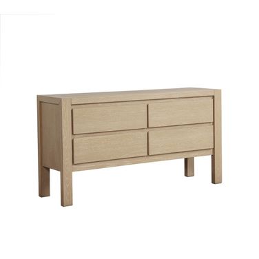 Kelly Wood Dining Server in Light Oak
