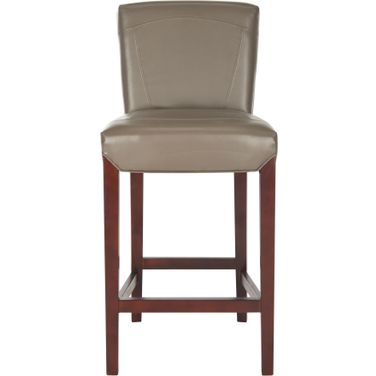 Ken Clay and Cherry Mahogany Bar Stool