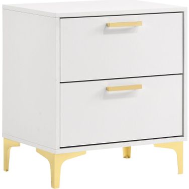 Kendall 2-drawer Nightstand White