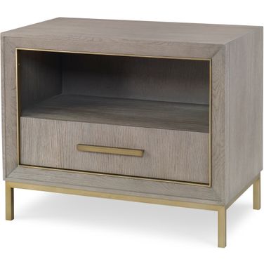 Kendall Nightstand In Grey