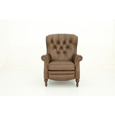Kendall Push Thru The Arms Recliner In Walnut