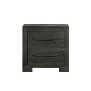 Kenn 2-Drawer Nightstand In Black